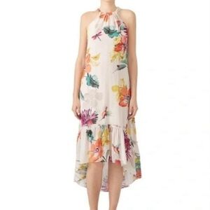 Trina Turk Floral Rosales Halter Dress size M